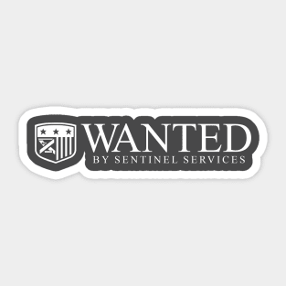 Wanted Sticker